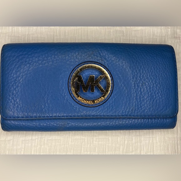 Michael Kors Bags Leather Michael Kors Wallet With Canvas Interior